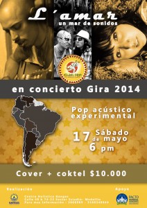 afiche gira lamar 2014