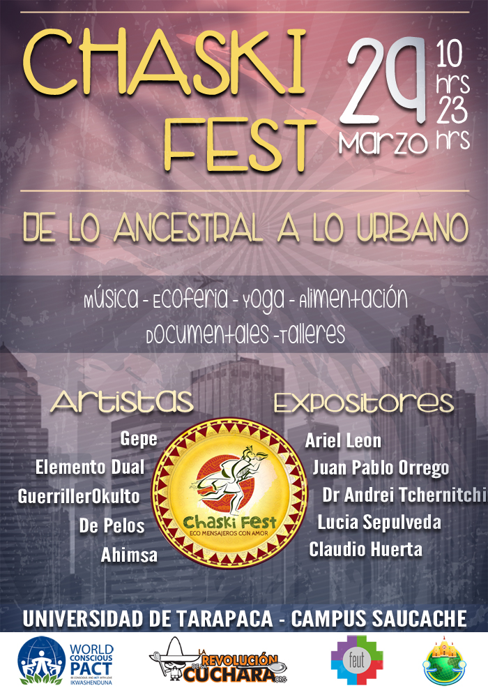 Chaski Fest en Arica «De Lo Ancestral a Lo Urbano».