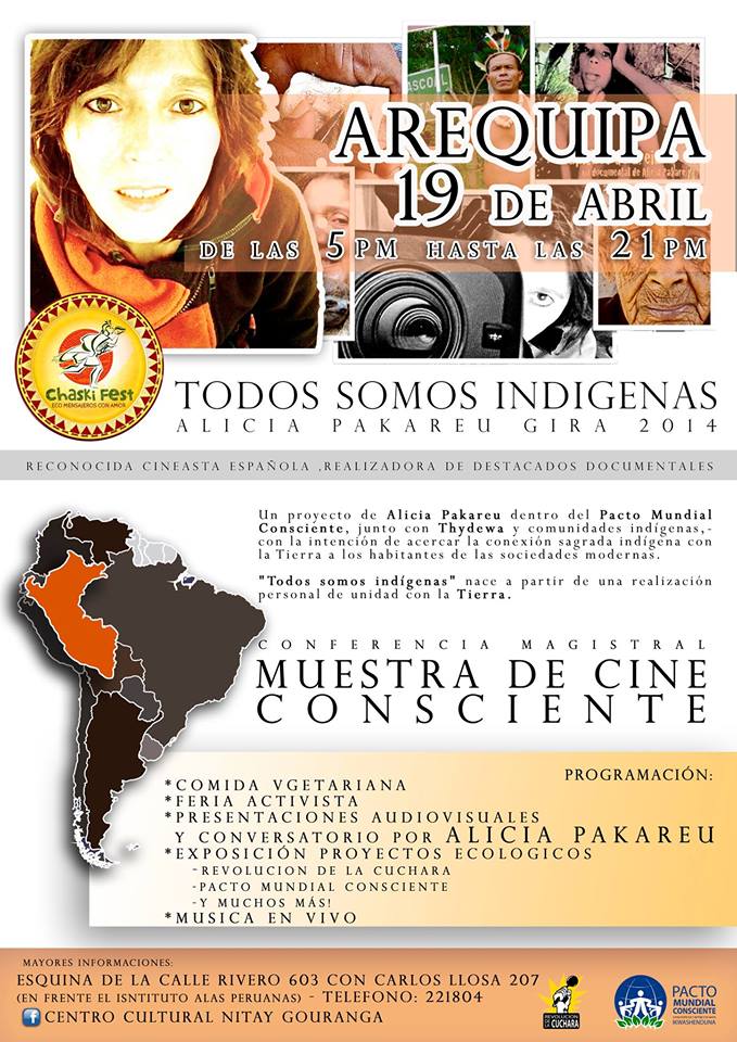 Chaski Fest en Arequipa, Peru.