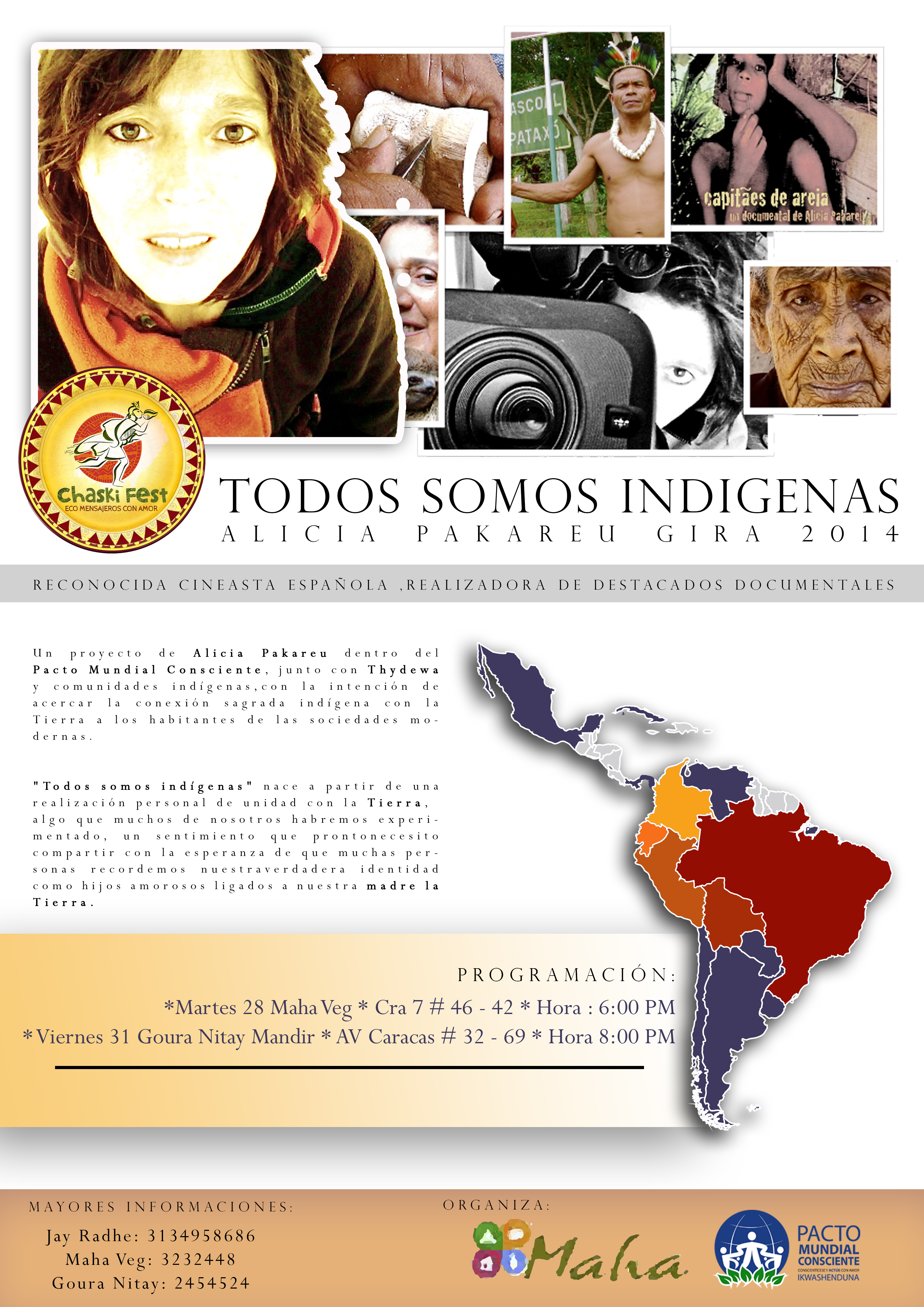 Alicia Pakareu Colombia 2014