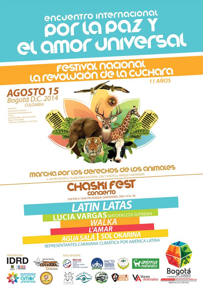 Caminata Por el Amor Universal -Bogotá